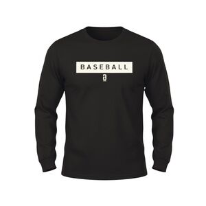 BL101 Baseball Lifestyle 101 Men’s XXL Long Sleeve Logo Shirt